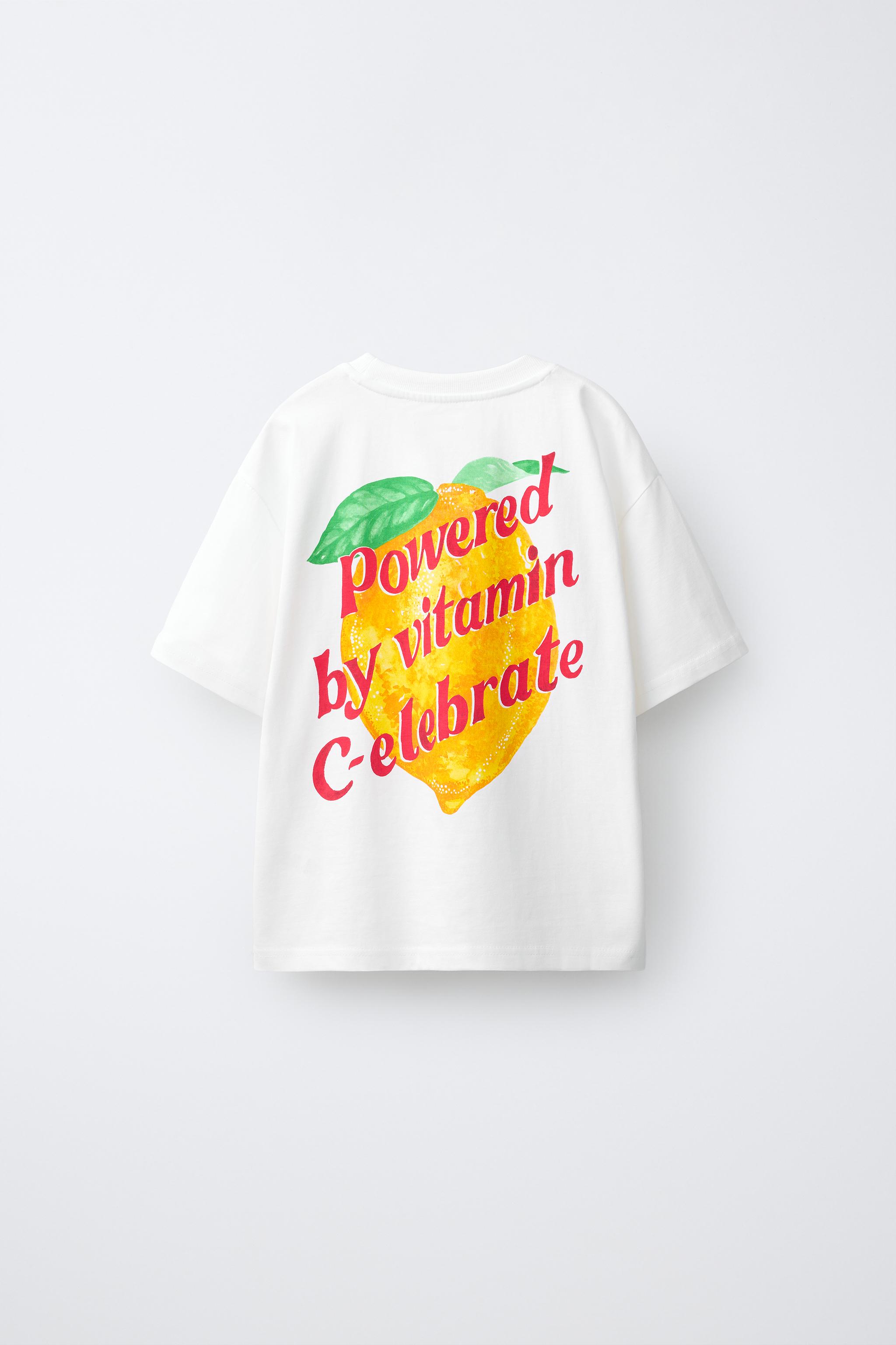 T-SHIRT IMPRIMÉ FRUITS